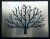 Winter Bare Tree Branches Stencil