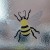 Garden Bees Static Cling