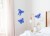 Lace Butterfly Trio Wall Stickers (Set of 3)