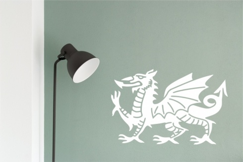 Welsh Dragon Wall Sticker